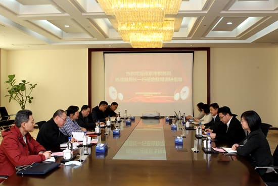 南京市税务局副局长杨洁一行调研联创集团